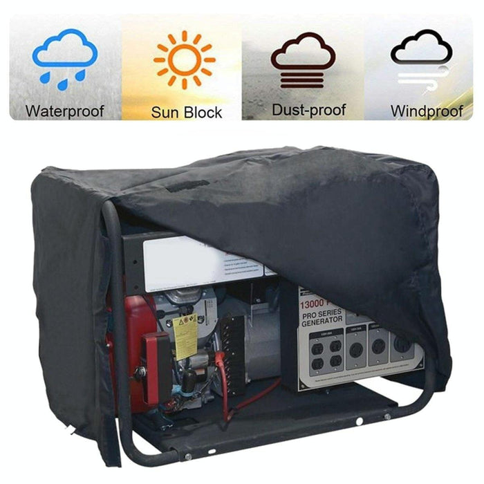 Waterproof Generator Cover - 97x76x76cm - Black Oxford Cloth Furniture > Outdoor > Outdoor Sofas & Lounge Sets Micks Gone Bush - Micks Gone Bush