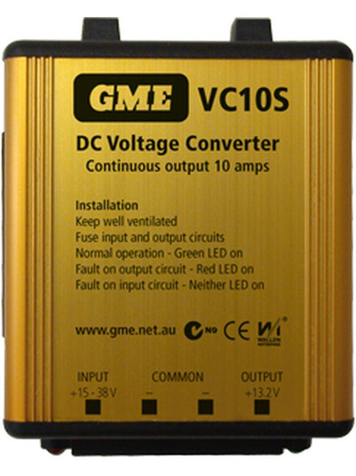 GME Convertor 24V To 13.2V 12V Suit Oricom Uniden Radio [ref Narva VR010] VC10S GME - Micks Gone Bush