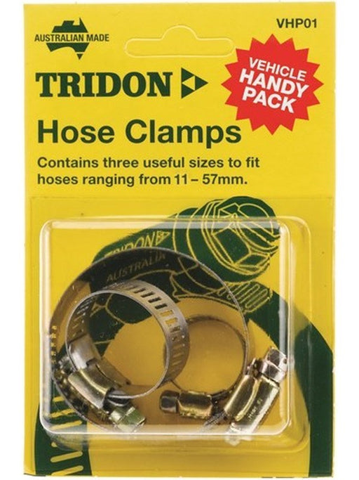 Tridon Clamp Pack Combo HS Perforated, Part Stainless VHP01 Tridon - Micks Gone Bush