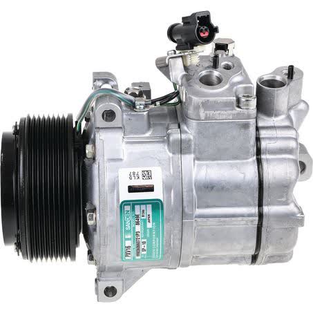 Sanden Air Conditioning Compressor 12V Direct Mount PXV16 CXS8649 AIR CONDITIONING COMPRESSOR SANDEN - Micks Gone Bush
