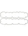 Mahle Valve Cover Gasket 0.29 in Thick Rubber GM LS-Series Pair VS50375 Valve Cover Mahle - Micks Gone Bush