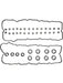 Mahle Valve Cover Gasket 0.34 in Thick Rubber Ford Coyote Kit VS50734 Valve Cover Mahle - Micks Gone Bush