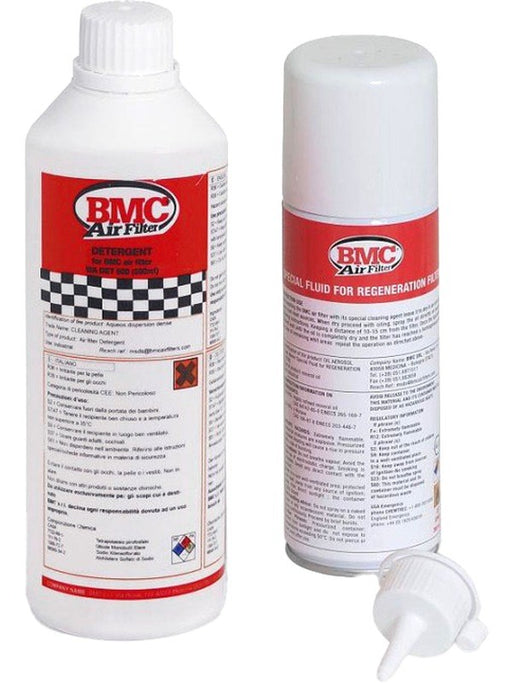 BMC Complete Filter Washing Kit 500ml Detergent & 200ml Aerosol Oil WA200-500 BMC - Micks Gone Bush