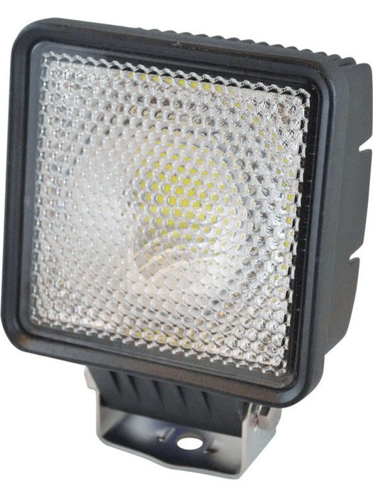 Jaylec LED Square Worklamp Flood Beam 10-30V 30Watt 1 Leds Black Housing WL0830 LED Lights Jaylec - Micks Gone Bush