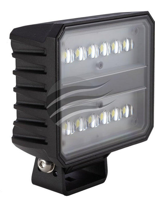 Jaylec LED Rectangular Work Lamp Flood Beam 100 Degree 9-36V, 60W WL0877 LED Lights Jaylec - Micks Gone Bush