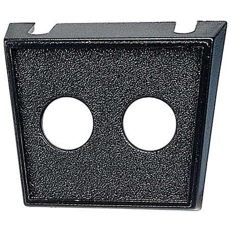 Narva Dual Hole Plastic Switch Panel 12.5MM Mounting Opening Part No. 62041BL SWITCH MOUNTING PANEL NARVA - Micks Gone Bush