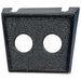 Narva Dual Hole Plastic Switch Panel 12.5MM Mounting Opening Part No. 62041BL SWITCH MOUNTING PANEL NARVA - Micks Gone Bush