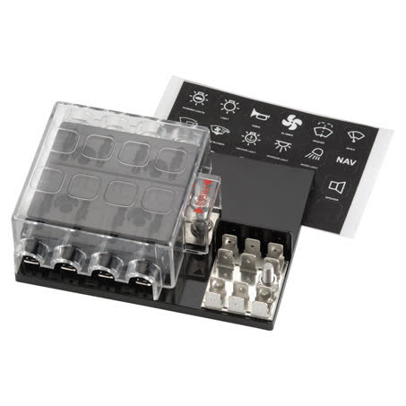 Narva Fuse Box Standard Blade 8 Way 25A 1 Pce 54442 FUSE BOX NARVA - Micks Gone Bush