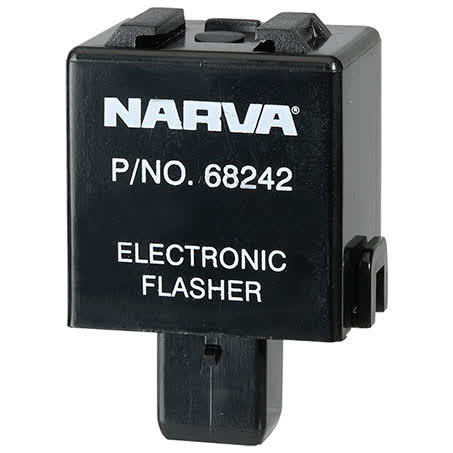 Narva Electronic Flasher 12V 3 Pin 68242BL FLASHER UNIT NARVA - Micks Gone Bush