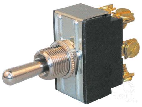 Cole Hersee Dpdt Momentary Toggle Switch 12/24V 25A 55054BL SWITCH COLE HERSEE - Micks Gone Bush
