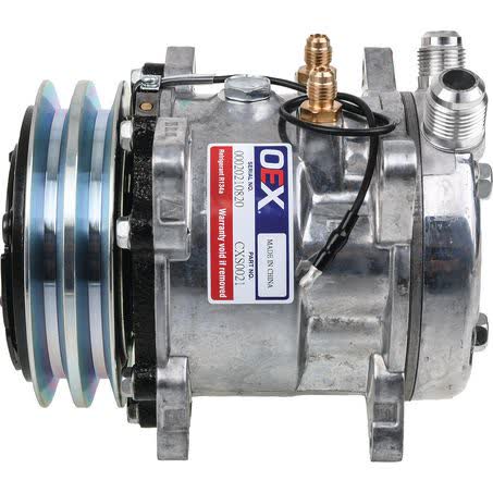 OEX Air Conditioning Compressor 12V Ear Mount SD5H09 Style CXS0021 AIR CONDITIONING COMPRESSOR OEX - Micks Gone Bush