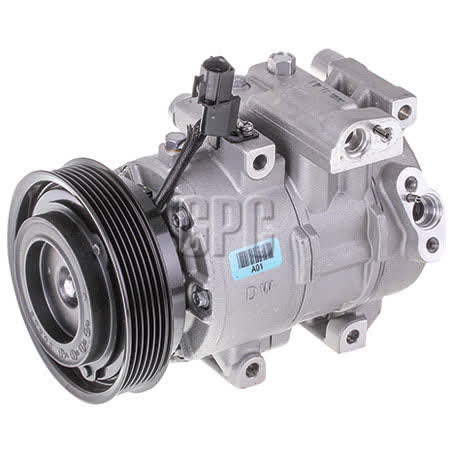 Hanon System HCC Air Conditioning Compressor 12V Direct Mount DV12 CXH046 AIR CONDITIONING COMPRESSOR HANON SYSTEM - Micks Gone Bush