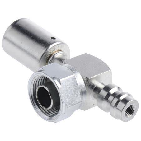 Atco OEX Air Conditioning Hose Fitting Steel Tube O-ring #8 3/4-16 Part No. SBX2142-3 AIR CONDITIONING HOSE FITTING ATCO - Micks Gone Bush