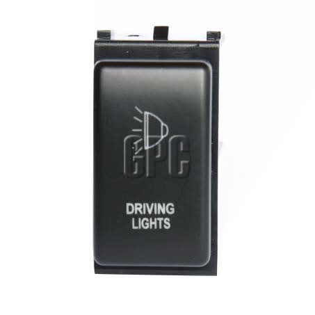 Thunder OE Style Push Button Switch Driving Light 12V 3A TDR11003 Suits Nissan SWITCH THUNDER - Micks Gone Bush
