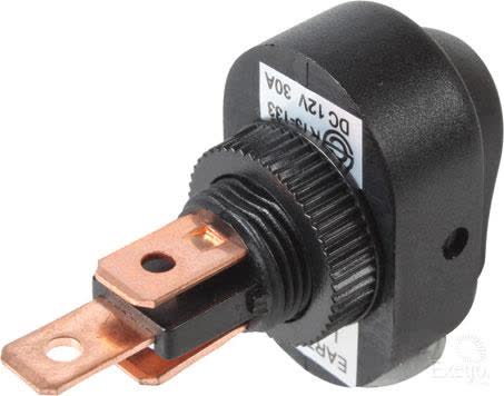 Narva Rocker Switch Off/on Spst Green LED 30A 12V Part No. 62058BL SWITCH NARVA - Micks Gone Bush
