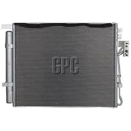 Hanon System Air Conditioning Condenser Parallel Flow Inlet Pad Outlet Pad CNX01017 AIR CONDITIONING CONDENSER HANON SYSTEM - Micks Gone Bush