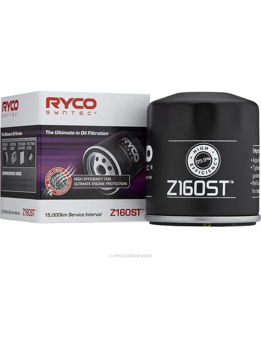 Ryco Syntec Oil Filter Z160ST Ryco - Micks Gone Bush