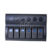 Thunder 6 Way Rocker Switch Panel On-off Spst 12/24V Blue Illuminated 20A Part No. TDR11031 SWITCH THUNDER - Micks Gone Bush