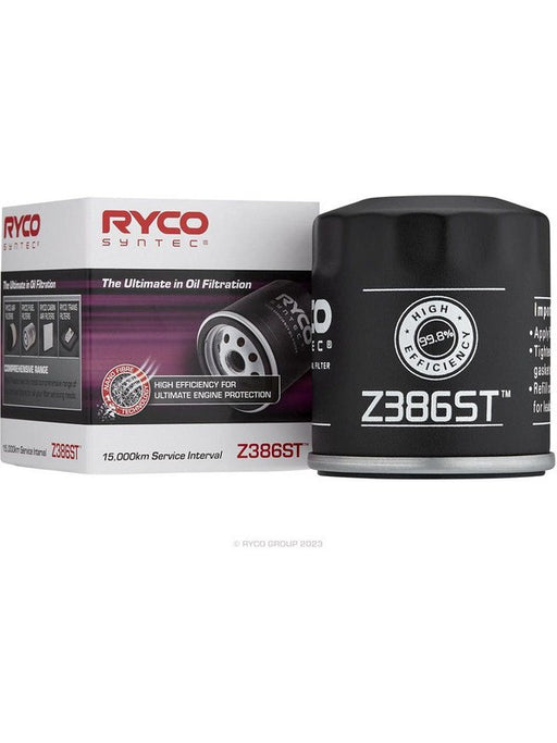 Ryco Syntec Oil Filter Z386ST Ryco - Micks Gone Bush