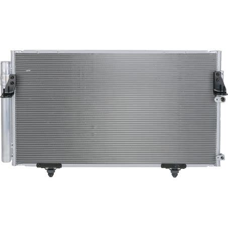 Denso Air Conditioning Condenser Parallel Flow Inlet Pad Outlet Pad CNX1050 AIR CONDITIONING CONDENSER DENSO - Micks Gone Bush