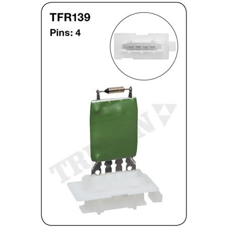 Tridon Air Conditioning Resistor TFR139 4-PIN AIR CONDITIONING RESISTOR TRIDON - Micks Gone Bush