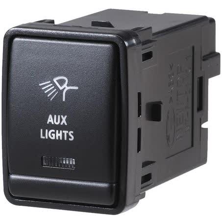 Narva Nissan Style Sealed Push Switch Off/on Spdt 12V Blue LED Illuminated 63390BL SWITCH NARVA - Micks Gone Bush