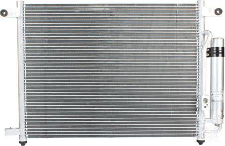 Hanon System HCC Air Conditioning Condenser Parallel Flow Pad Inlet/outlet CNX158 AIR CONDITIONING CONDENSER HANON SYSTEM - Micks Gone Bush