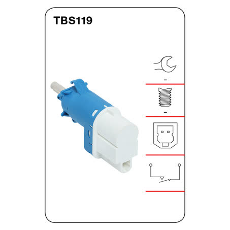 Tridon Stop Light Switch TBS119 Normally Open SWITCH TRIDON - Micks Gone Bush