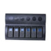 Drivetech 4X4 Rocker 6 Switch Panel On-off Spst 12 Or 24V DT-11031 SWITCH DRIVETECH 4X4 - Micks Gone Bush