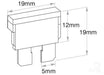 OEX Standard Blade Fuse 35A Purple Pack Of 10 Part No. ACX1608BL FUSE OEX - Micks Gone Bush