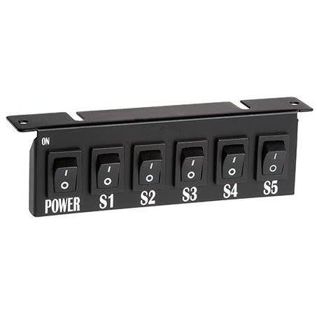 Narva Switch Panel For Legion Light Bars 6 Switches Part No. 85113 SWITCH MOUNT/ PANEL NARVA - Micks Gone Bush