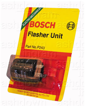 Bosch Flasher Relay 24V Electronic 173W Max 3-TERMINAL P243 FLASHER UNIT BOSCH - Micks Gone Bush