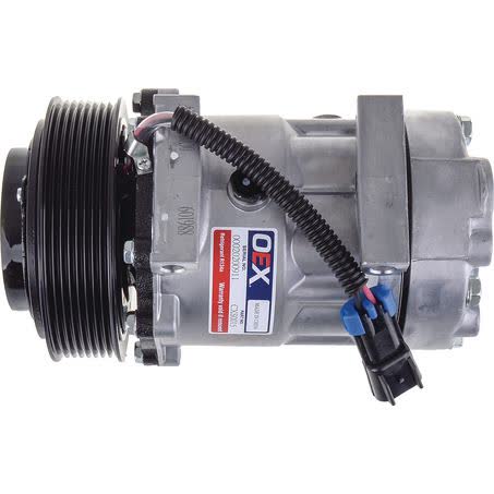 OEX Air Conditioning Compressor 12V 8 Groove Direct Mount Sanden Style CXS0015 AIR CONDITIONING COMPRESSOR OEX - Micks Gone Bush