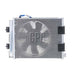 Denso Air Conditioning Condenser Parallel Flow Inlet Pad Outlet Pad With Fan Assembly Included CNX8420 AIR CONDITIONING CONDENSER DENSO - Micks Gone Bush