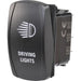 Narva Sealed Rocker Switch Off/on Spdt 12V/24V Blue LED Illuminated Driving Lights Symbol 63220BL SWITCH NARVA - Micks Gone Bush