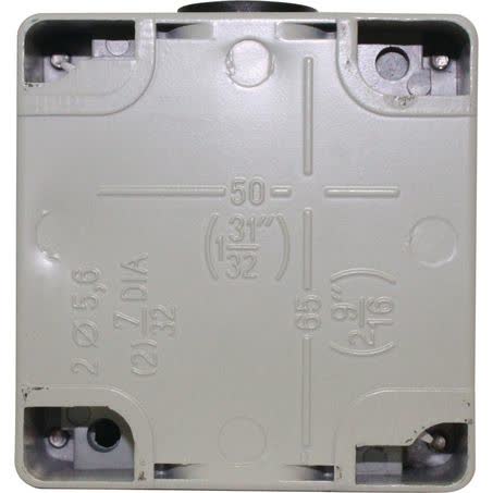 OEX Emergency Stop Switch On-off/off-on 12/24V 3A Metal Enclosure ACX3438METAL SWITCH OEX - Micks Gone Bush