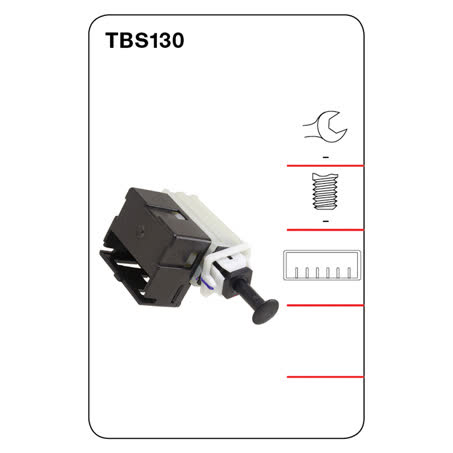 Tridon Stop Light Switch TBS130 6 Pin SWITCH TRIDON - Micks Gone Bush