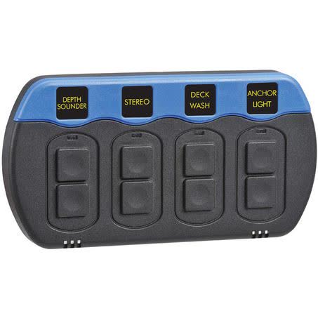 Narva Marine Waterproof Switch Panel 12-24V DC 10A/15A 63198BL SWITCH MOUNT/ PANEL NARVA - Micks Gone Bush