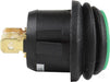 Narva Rocker Switch Off/on Spst Green LED 20A 12V Part No. 62038BL SWITCH NARVA - Micks Gone Bush