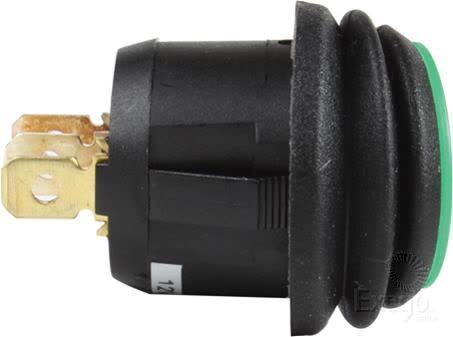 Narva Rocker Switch Off/on Spst Green LED 20A 12V Part No. 62038BL SWITCH NARVA - Micks Gone Bush