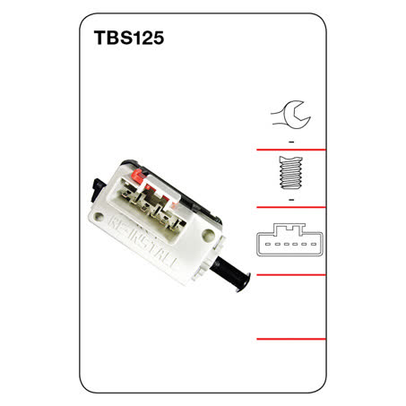 Tridon Stop Light Switch TBS125 SWITCH TRIDON - Micks Gone Bush