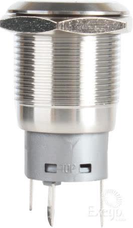 OEX Push Button Switch On/off Spst 12V Blue Illuminated 5A ACX3692BL SWITCH OEX - Micks Gone Bush