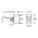 Hella Toggle Switch On/off/on Spdt 15A 12V Part No. 4202 SWITCH HELLA - Micks Gone Bush