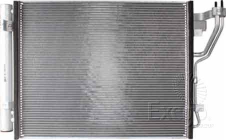 Hanon System Air Conditioning Condenser Parallel Flow Inlet Pad Outlet Pad CNX142 AIR CONDITIONING CONDENSER HANON SYSTEM - Micks Gone Bush