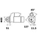 Mahle Starter Motor 12V 9 Tooth CW MS271 STARTER MOTOR MAHLE - Micks Gone Bush