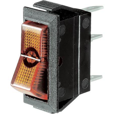 Narva Rocker Switch Off/on Spst Amber Illuminated 20A 12V 62015BL SWITCH NARVA - Micks Gone Bush