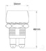OEX Push Button Switch Off - Mom On - Spst 12V Green Illuminated 50A ACX3674BL SWITCH OEX - Micks Gone Bush