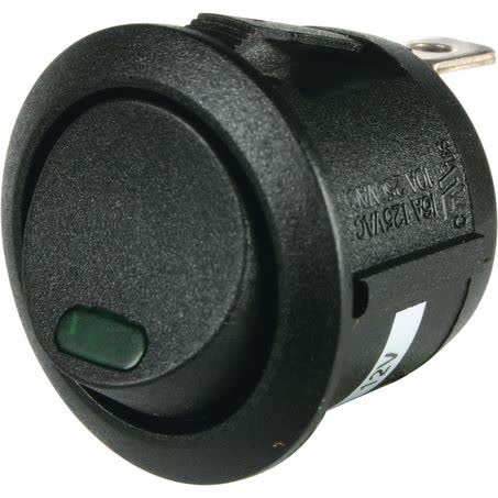 OEX Rocker Switch On/off Spst 12V Green Illuminated 10A Part No. ACX3790 SWITCH OEX - Micks Gone Bush
