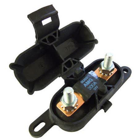 Eaton Mega Fuse Holder With Extended Black Cover FMG-116 FUSE HOLDER AND BOXES EATON - Micks Gone Bush