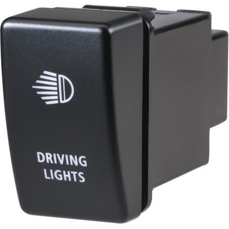 Narva Holden Style Sealed Push Switch Off/on Spdt 12V Blue LED Illuminated Driving Lights Symbol 63328BL SWITCH NARVA - Micks Gone Bush